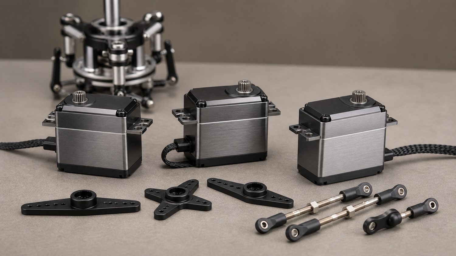 Illustration for servos for trex 500