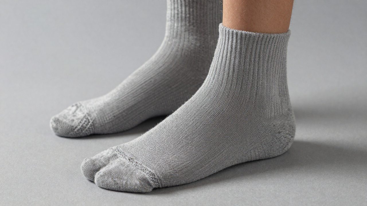 Illustration for socks for athletes foot