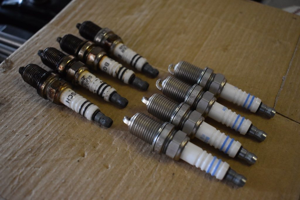 Peugeot: old & new spark plugs