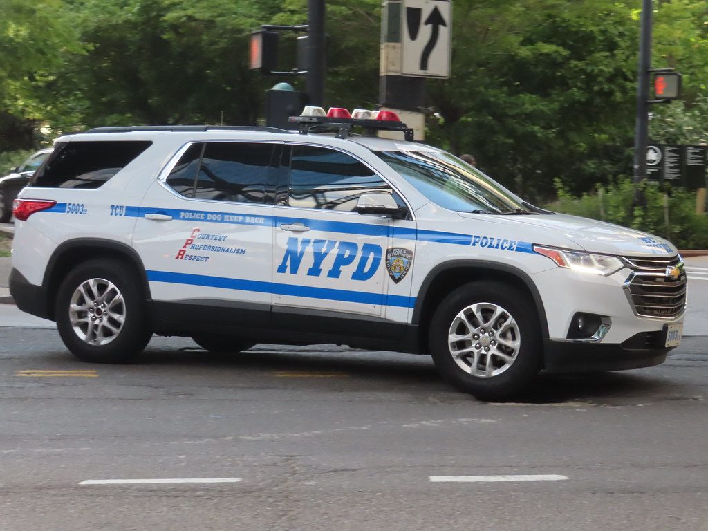 NYPD Chevy Traverse