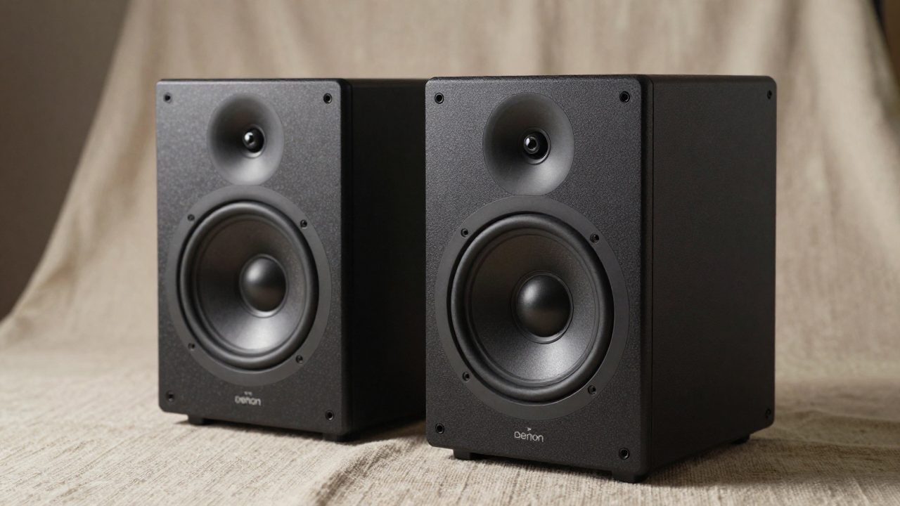 Illustration for speakers for denon dm40