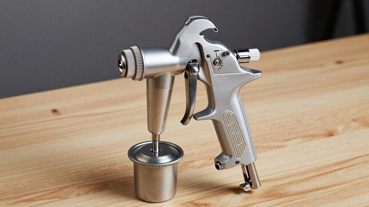 Illustration for spray gun for gelcoat