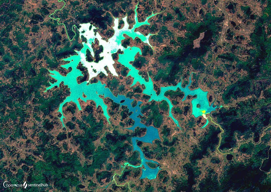 Jalaput Reservoir, India