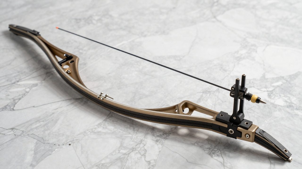 Illustration for suction cup bow and arrow set