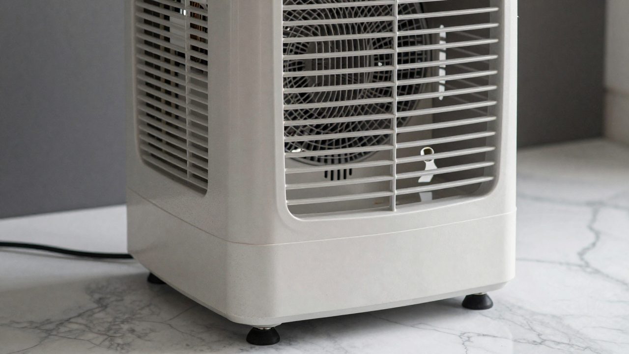Illustration for swamp cooler for rv