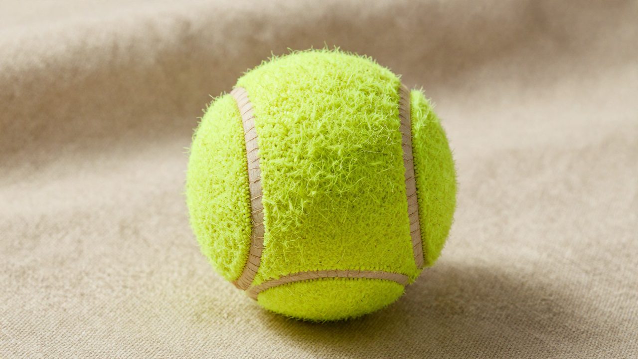 Illustration for tennis ball for cricket