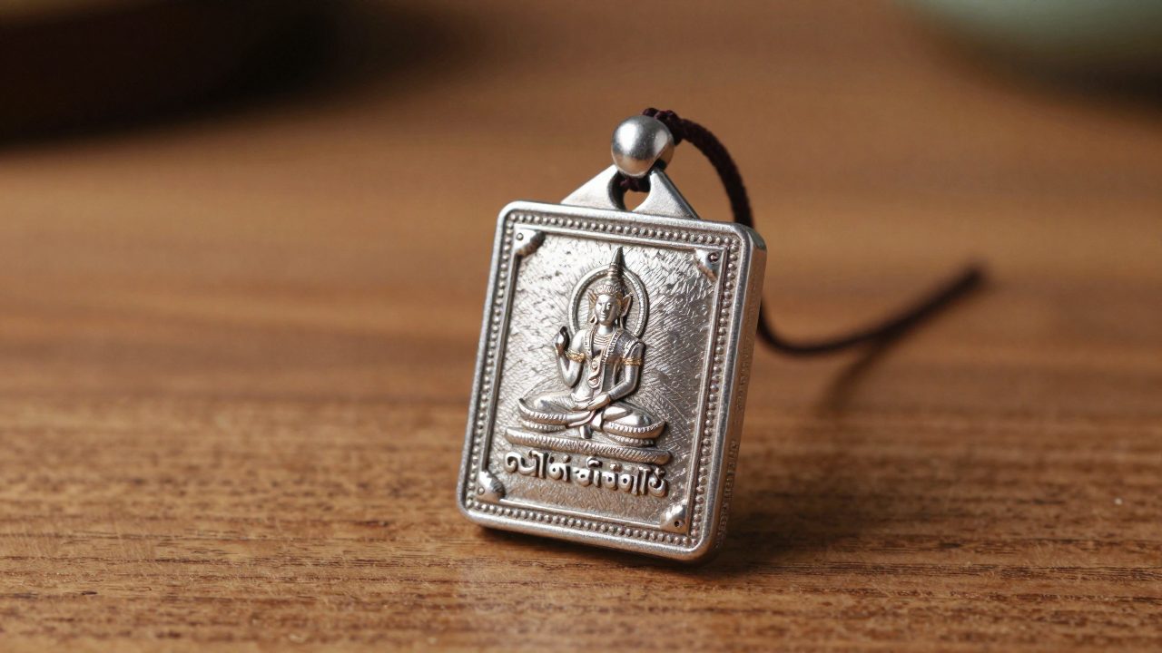 Illustration for thai amulet for love
