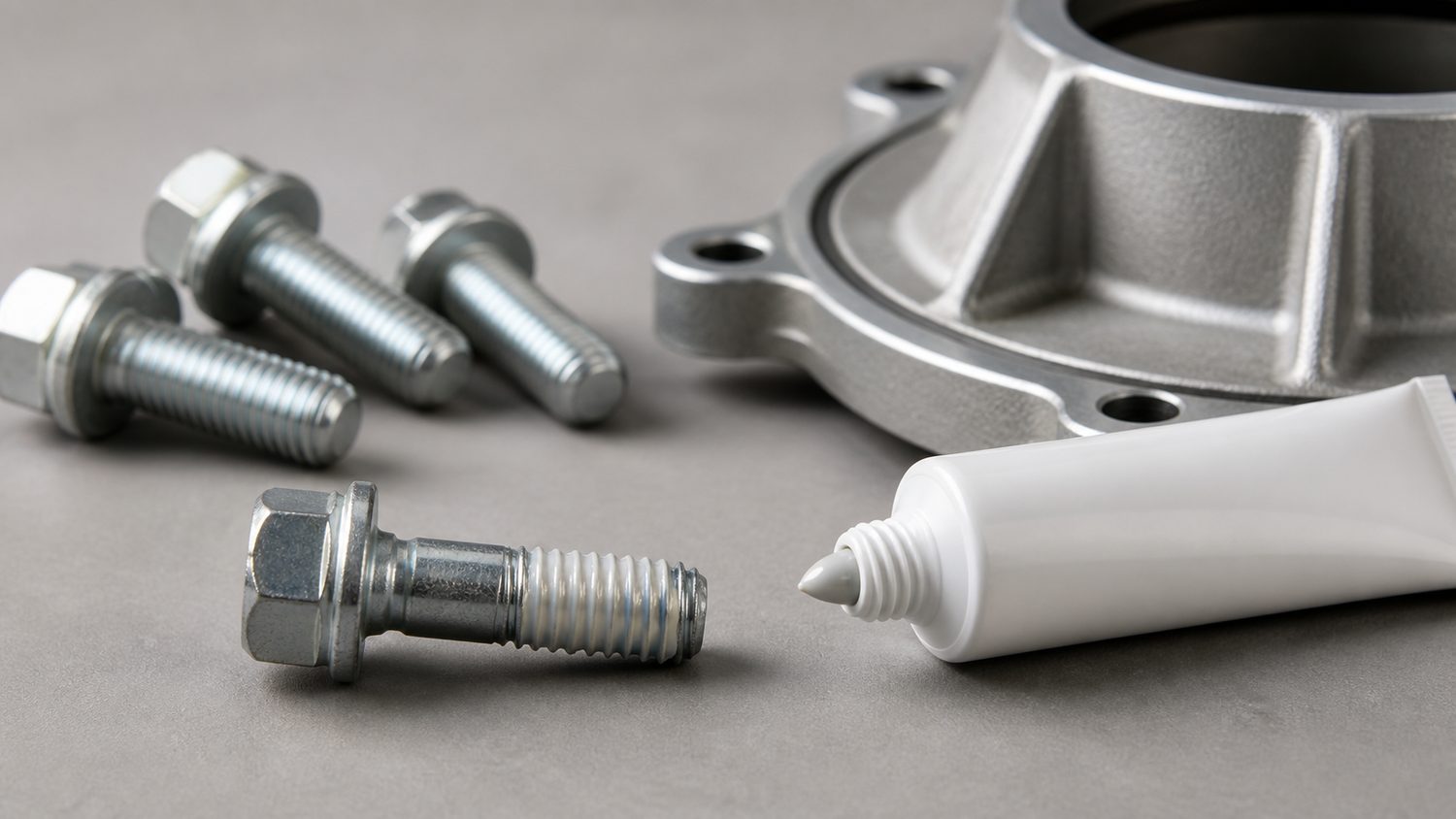 Illustration for thread sealant for water pump bolts