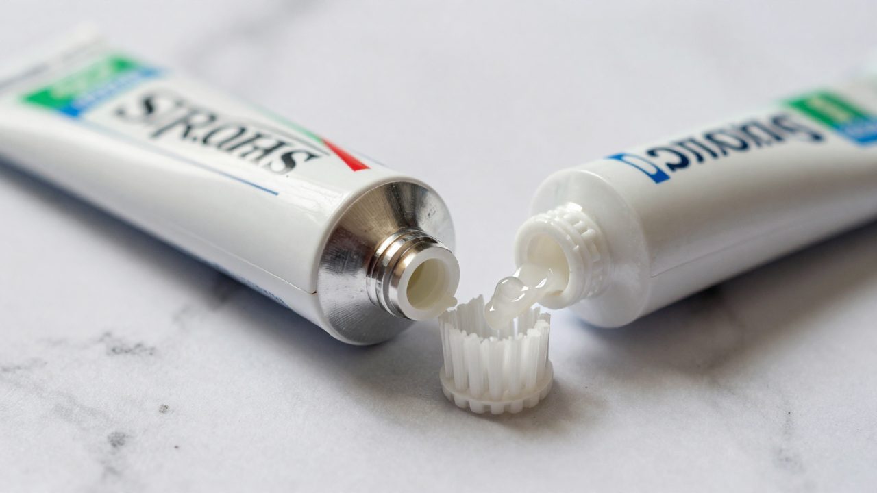 Illustration for toothpaste for dental implants
