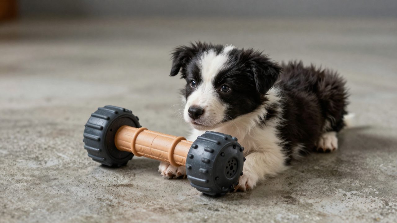 Illustration for toys for border collie puppies