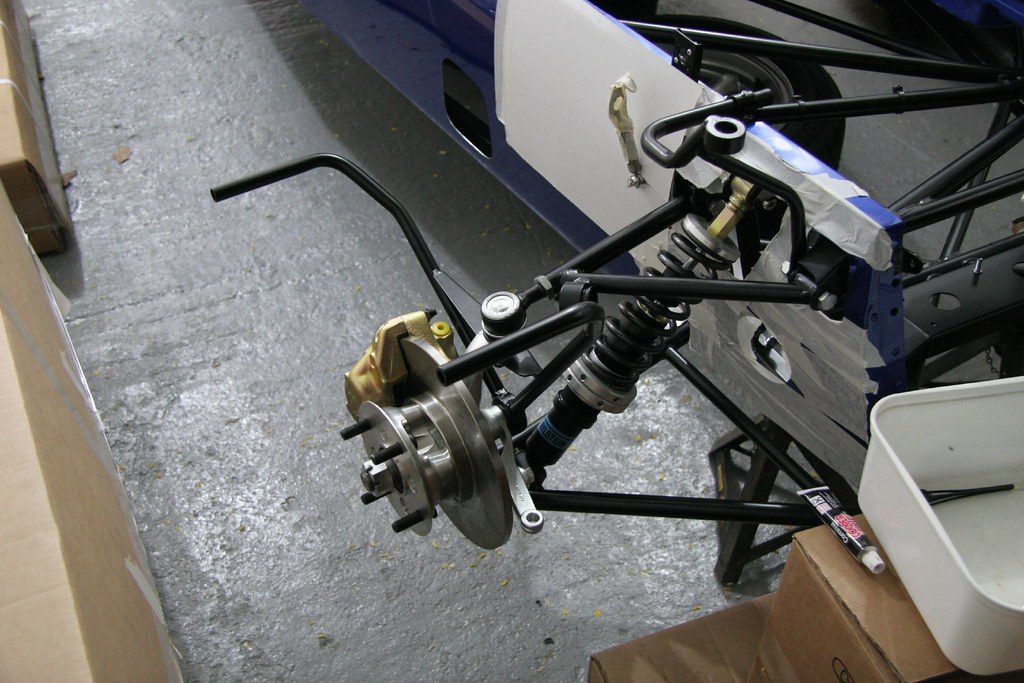 RH front suspension