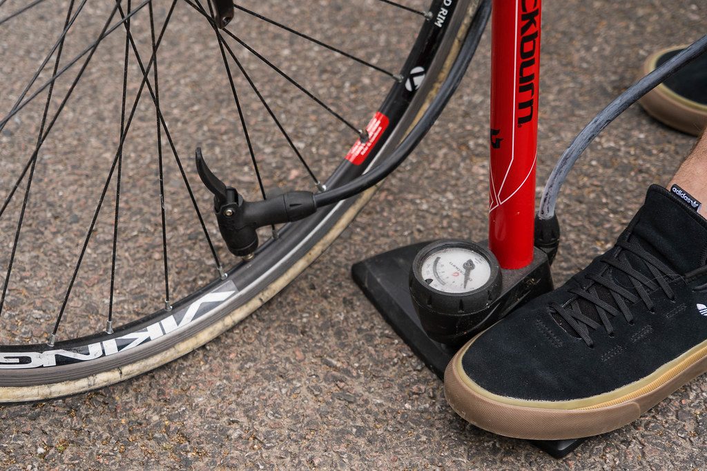 Increasing Tyre Pressure On Bicycle