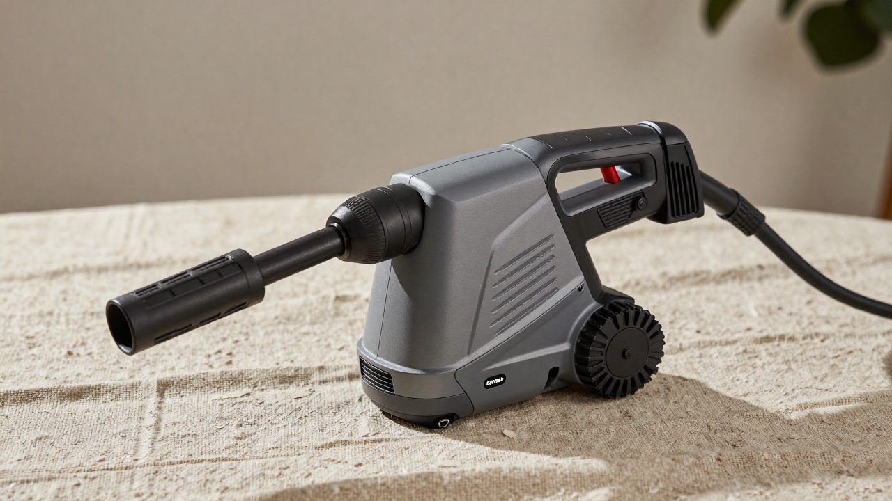 Illustration for wall mount pressure washer