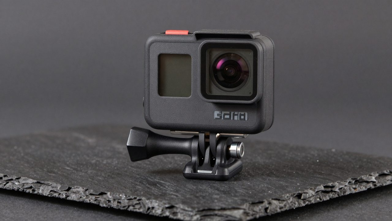 Illustration for wearable gimbal for gopro