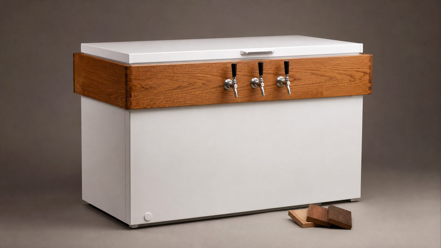 Illustration for wood for keezer collar