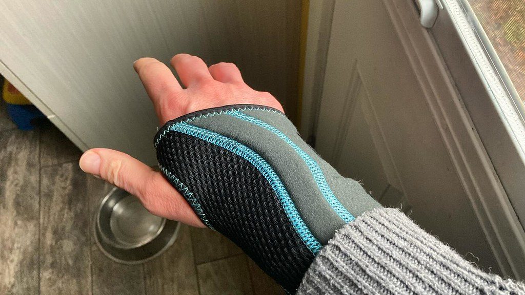 I started wearing a brace to help deal with some radial wrist pain. I’ve learned a couple of things. First, I never realized how many ways I use my wrists each day. Second, it’s forced me to try using my left arm more, and I’ve started to realize how