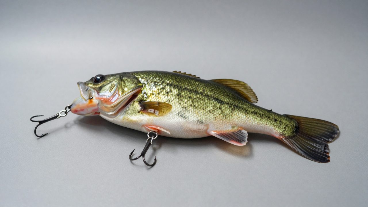 Illustration for yo zuri lure for bass