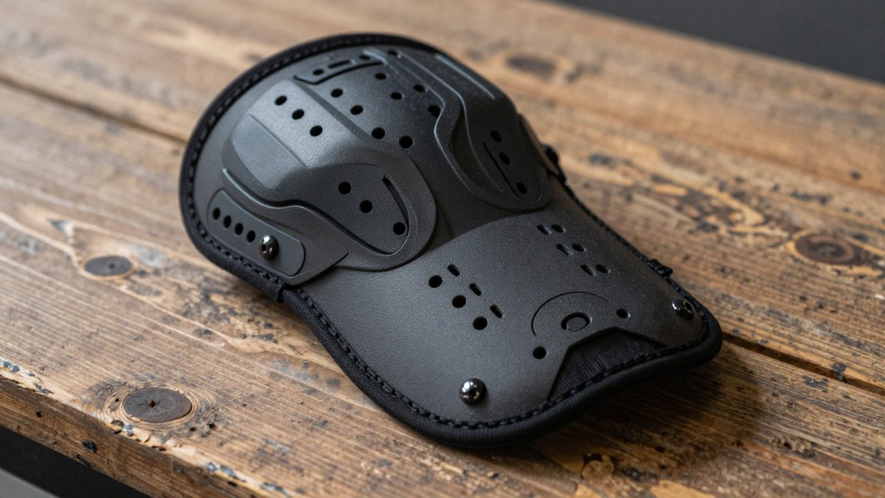 Illustration for youth lacrosse arm pads