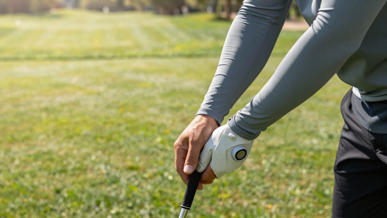 Illustration for arm sleeves for golf