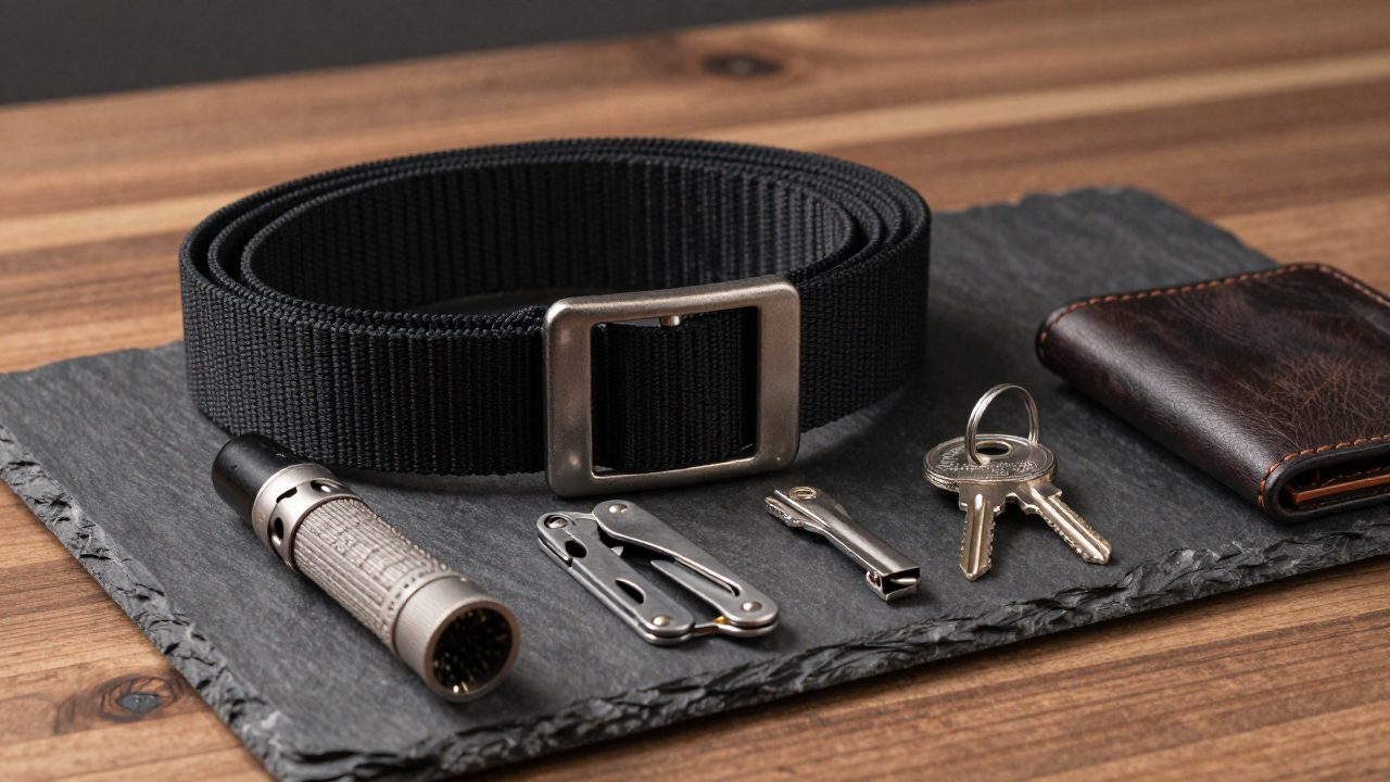 Illustration for cobra belt for edc