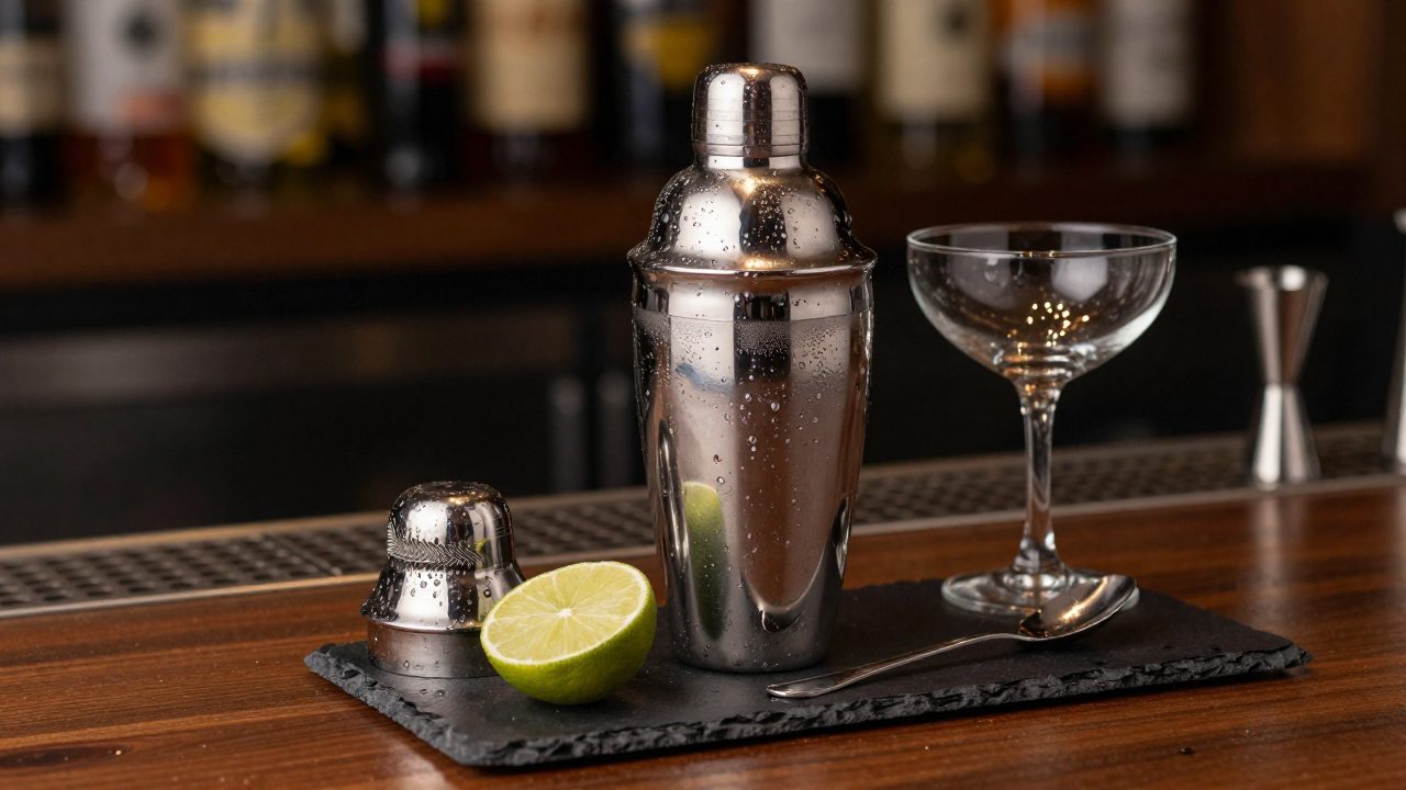 Illustration for cocktail shaker cooks illustrated