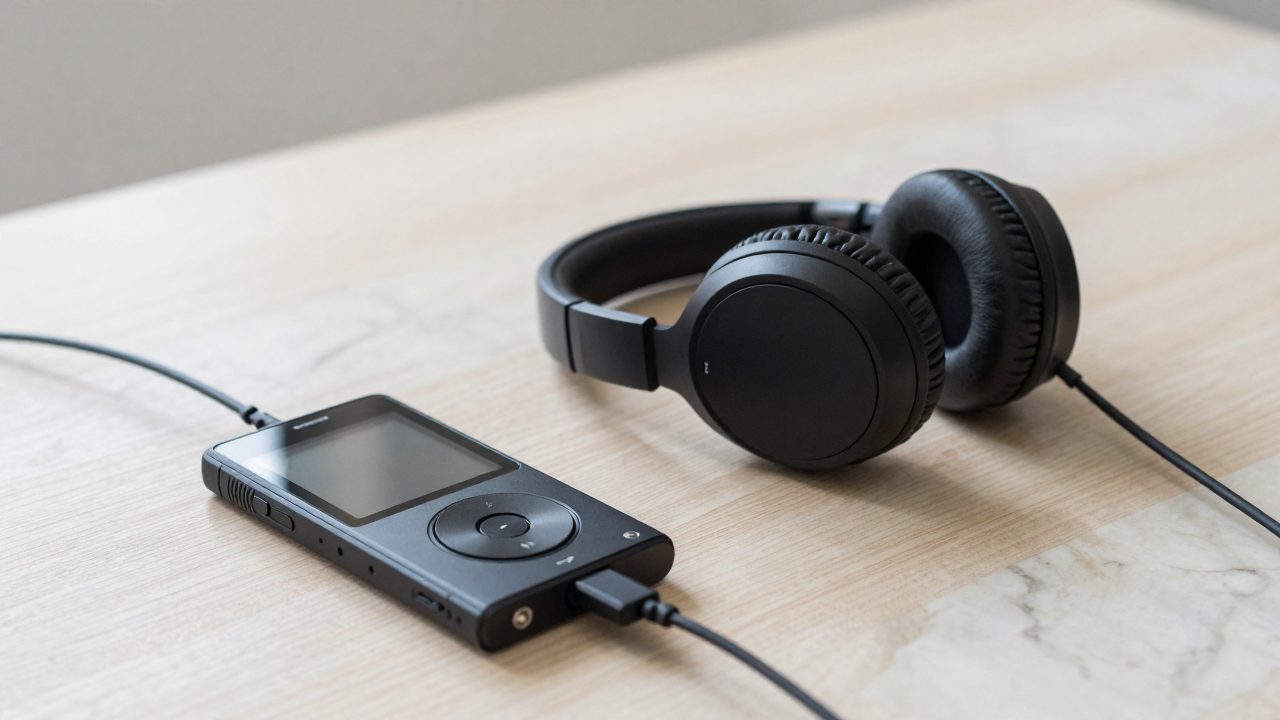 Illustration for headphones for fiio x1