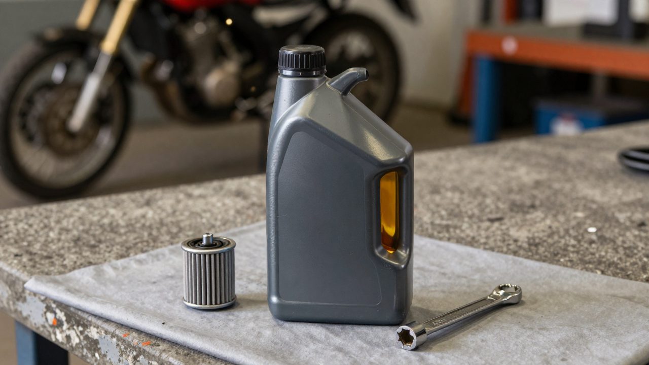 Illustration for oil for honda shadow 1100