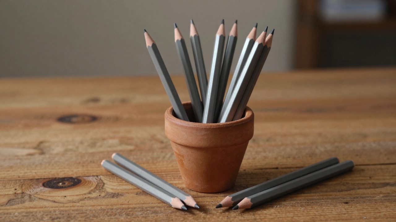 Illustration for slate pencil to eat