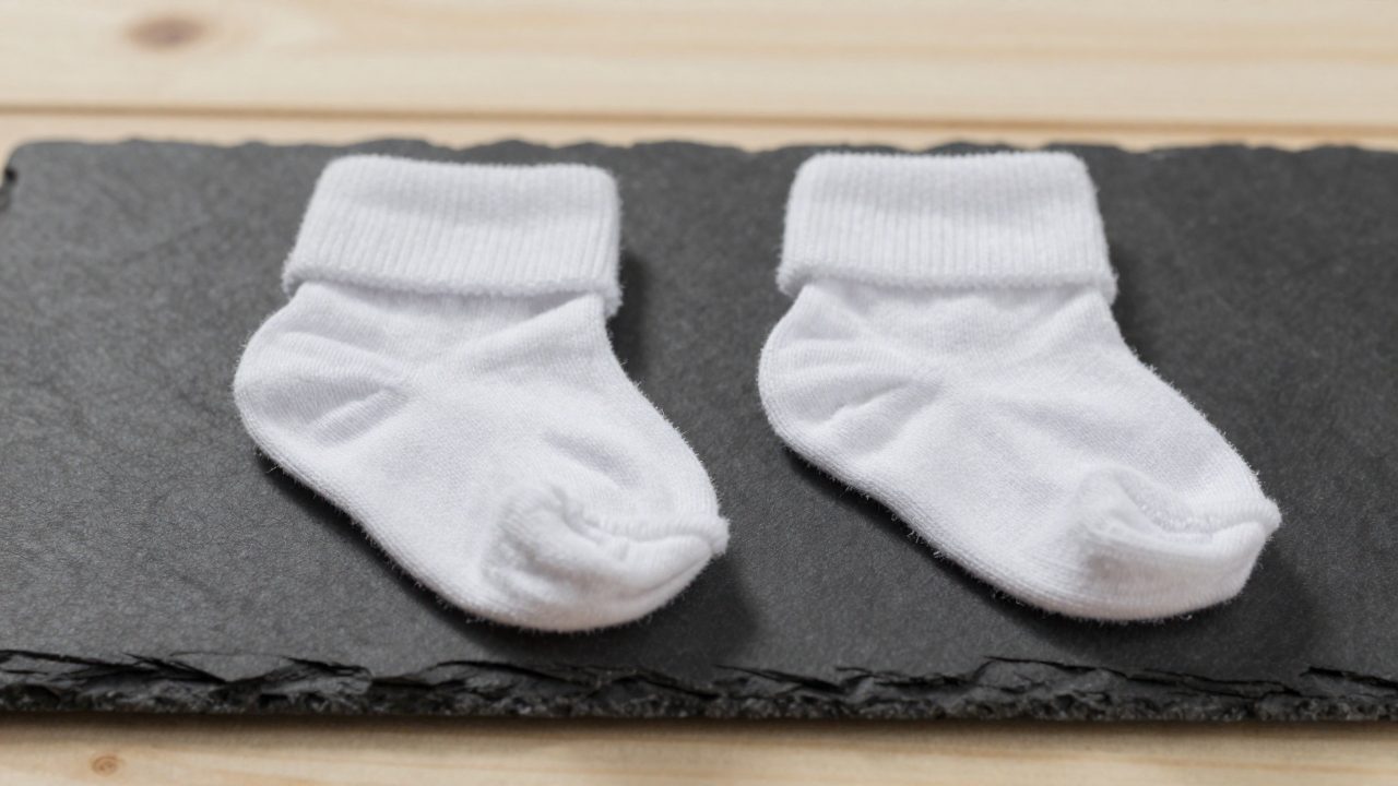 Illustration for socks for clubfoot braces