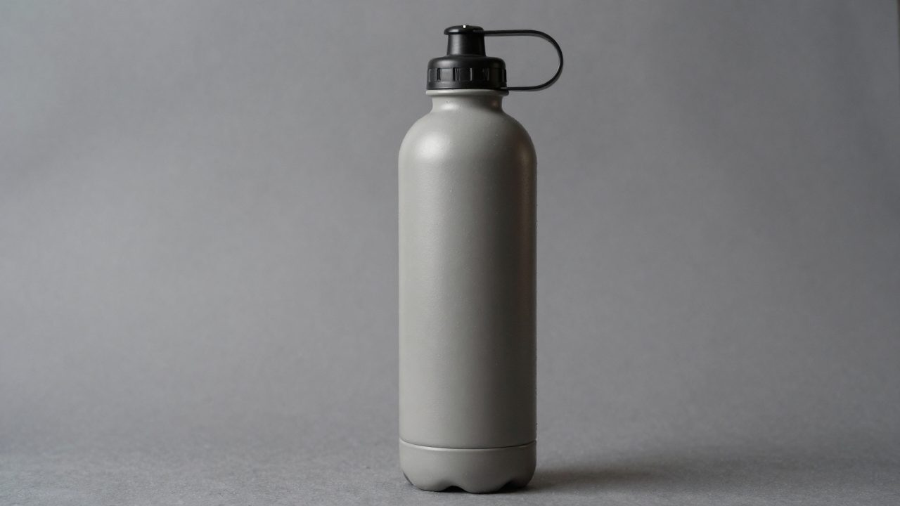 Illustration for water bottle for sauna